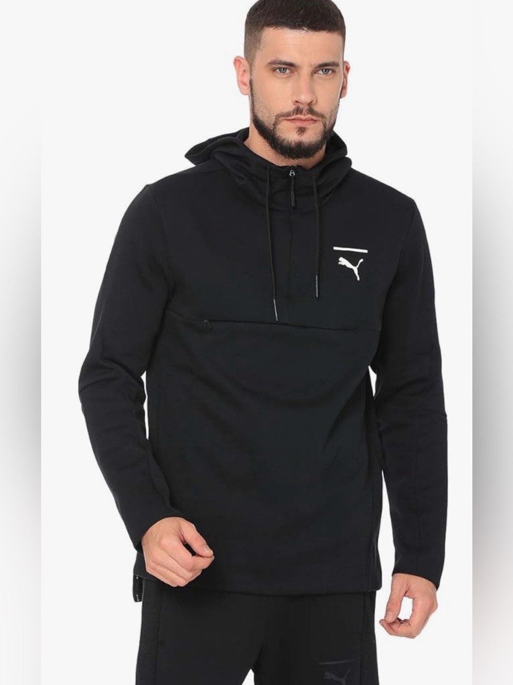 Puma Evo Savannah Hoodie' In Black